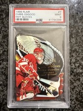 1996-97 Flair Hot Gloves #7 Chris Osgood PSA 9 Mint None Higher