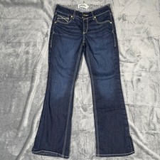 Ariat R.E.A.L PR Arrow Danna Boot Jeans Womens Size 29s Nashville Blue Pants