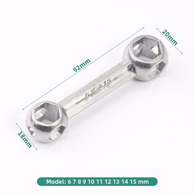 Sechskantschlüssel Multitool mit integriertem Sicherheits-Dosenöffner für Hei