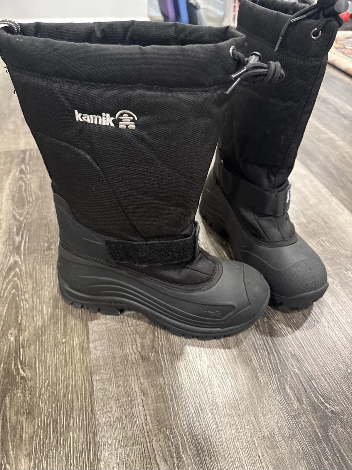 Kamik Men's Insulated Waterproof Winter Boot Black Size 9