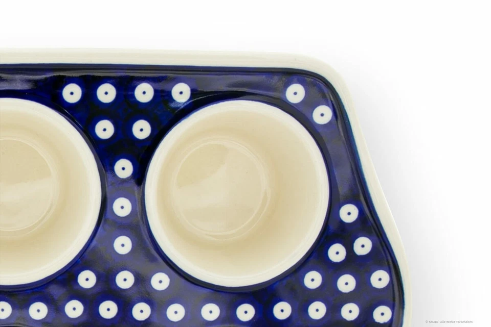 Bunzlauer Keramik Muffin-Backform, 36 x 22 x 5 cm Dekor 42 - Bild 4 von 4