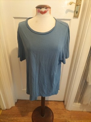 Herren Pyjama Matalan Größe Large dunkelblau Kurzarm Oberteil