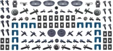 1969 Camaro Master Body Fastener Kit w/Standard Grille 417 Pieces USA!