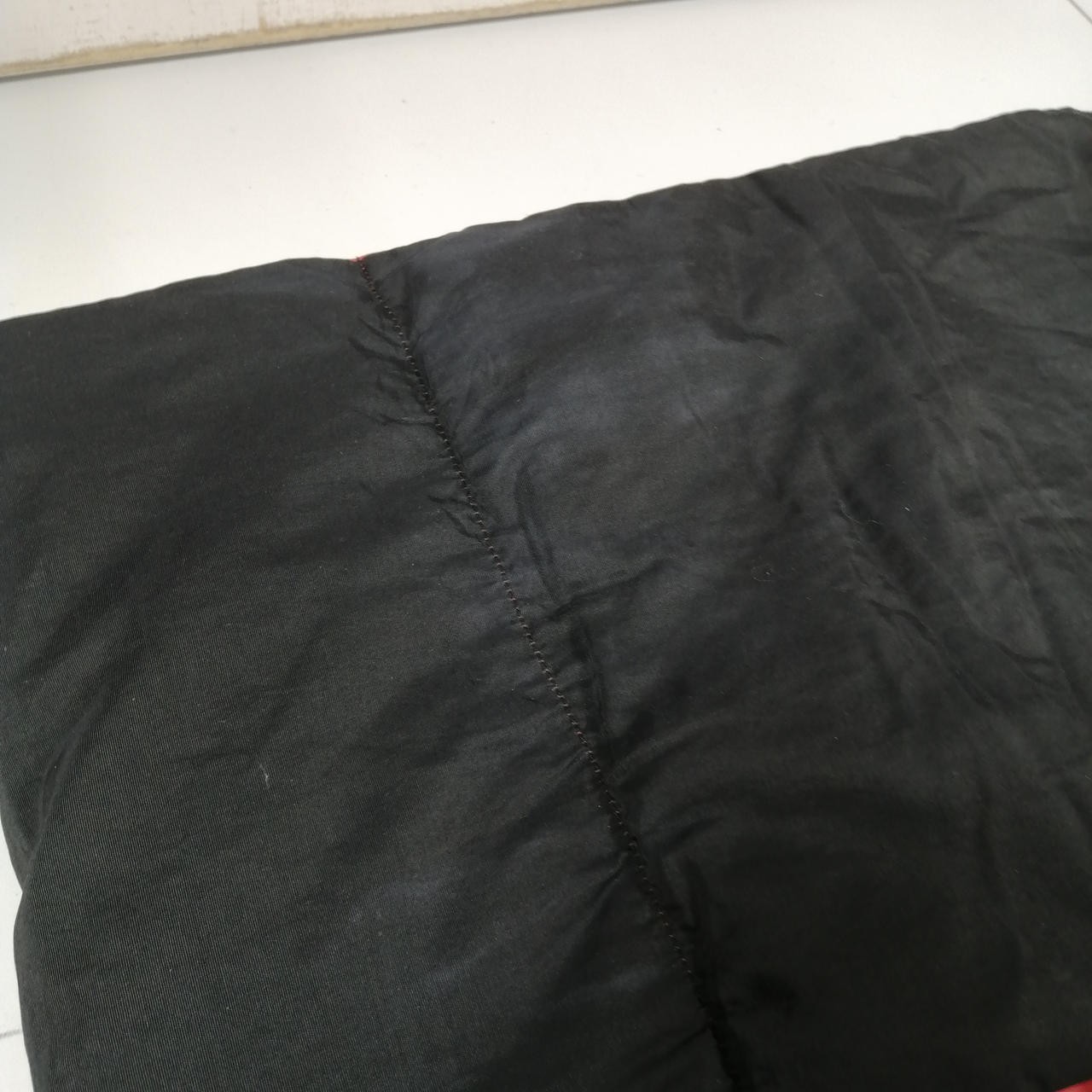 Visvim Blk Red Condition Considered Down Muffler - image 2