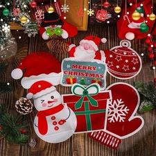 30PCS Random Self-sealing Christmas Cookie Nuts Goodie Party Favor Gift Bags