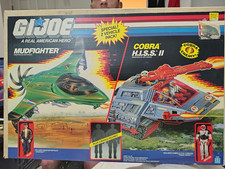 1989 Hasbro G.I. Joe Mudfighter & Cobra H.I.S.S. II Special 2-Vehicle Pack Boxed