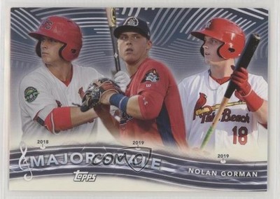 2021 Topps Pro Debut Major Scale Nolan Gorman #MS-6 0nr3