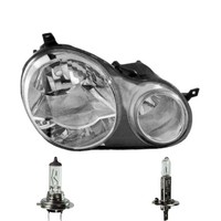 Halogen Scheinwerfer Rechts H7/H1 FüR VW Polo Stufenheck Inklusive Lampen