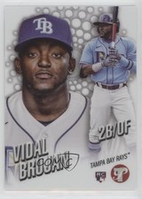 2022 Topps Pristine Fresh Faces Vidal Brujan #4 00gy