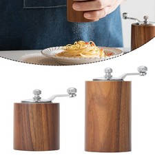 Stilvolle verstellbare Mahlwerk Salz Pfeffermühle aus Holz für frische Gewürz