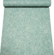 Plain Green Textured Wallpaper Vinyl Heavyweight Paste The Wall Bedroom Lounge