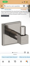 Amerock Robe Hook BH36070G10 Brushed Nickel New In Package