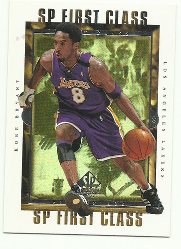 kobe Bryant #FC2 2000 SP Authentic First Class card