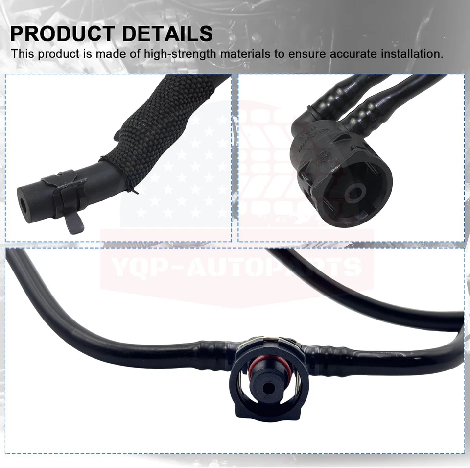 2535013900 Engine Coolant Radiator Vent Hose for Mercedes Benz W213 E300 E350 Foto 4 de 4