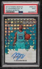 2019 Panini Mosaic Rookie Scripts PJ Washington Jr #RS-PJW PSA 9 MINT Auto 10ug