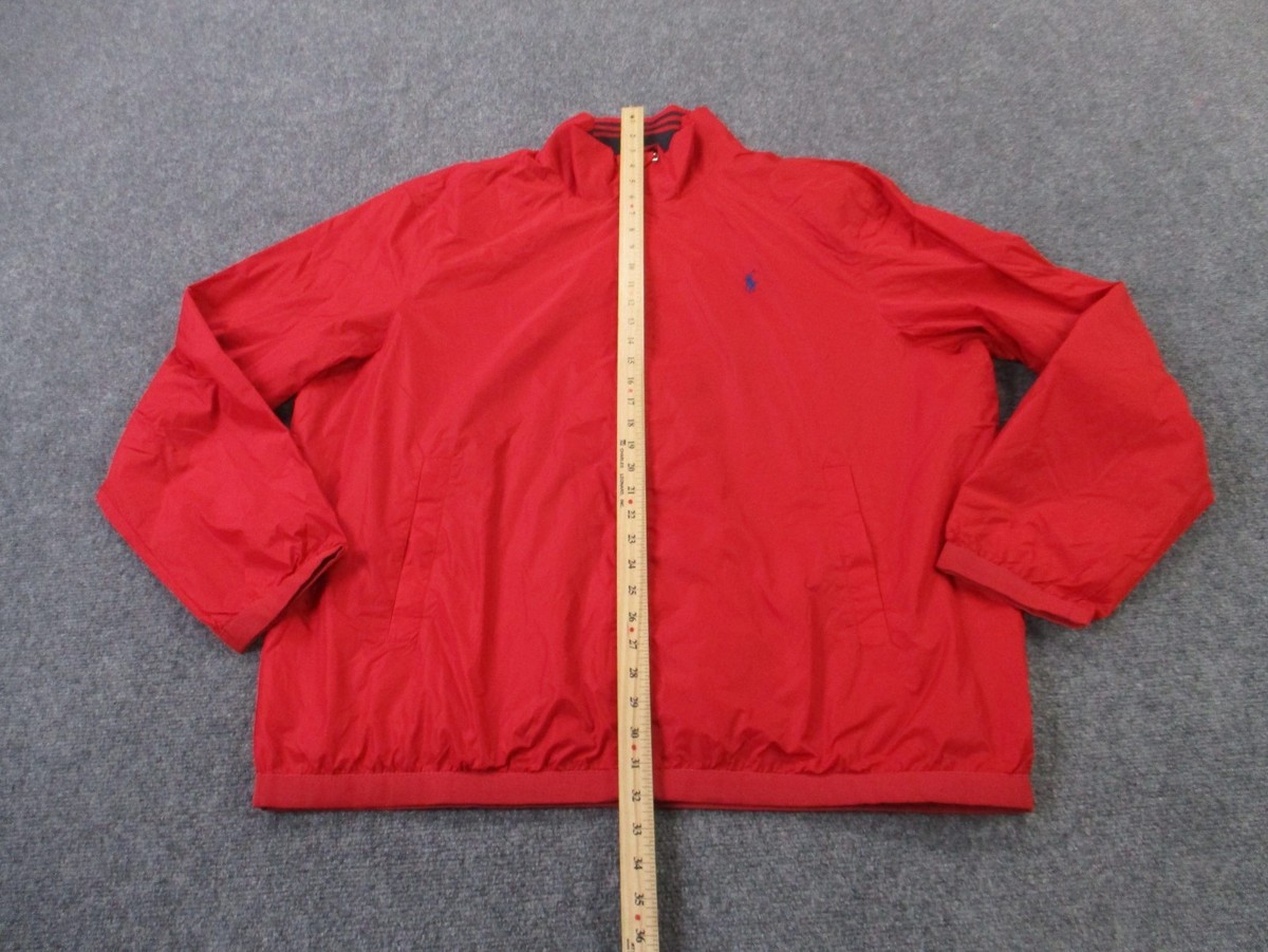 Polo Ralph Lauren Jacket Men XLT Performance Sport Spellout Active