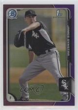 2015 Bowman Chrome Prospects Purple Refractor 167/250 James Dykstra #BCP45 0o6v