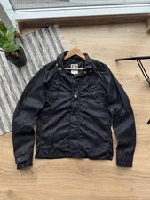 G-STAR VINTAGE LIGHT JACKET BLACK NYLON Y2K STREETWEAR MEN’S Size M