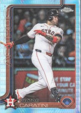 2025 Topps Chrome Update #USC57 Victor Caratini Prism Refractors