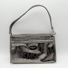 Michael Kors Rose Gold Metallic MK Mini Shoulder Bag Purse