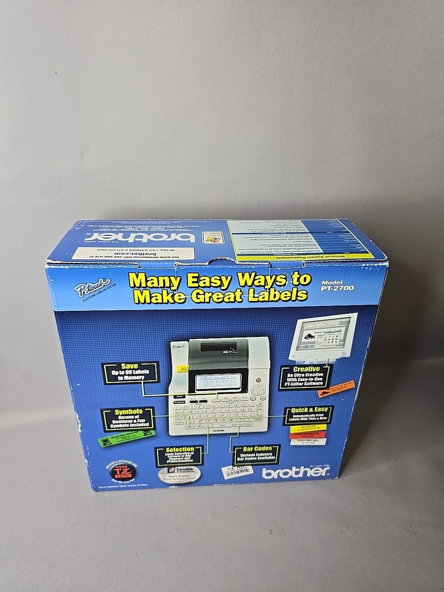 Brother P-Touch PT-2700 Thermal Printer for sale online | eBay