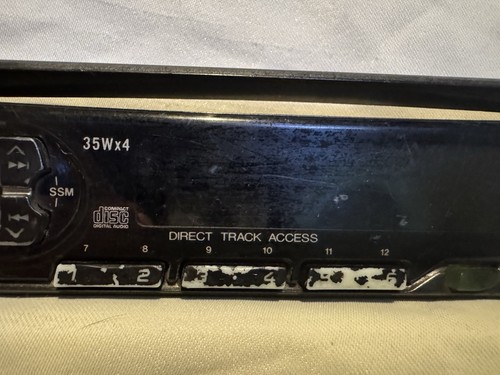 JVC KD-S630 CD/ESTÉREO REPUESTO PLACA DE CONTROL FRONTAL NEGRO Usado - Imagen 3 de 7