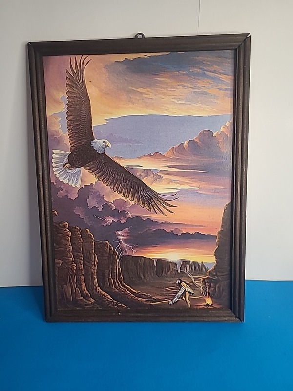 Nice Western Art..American Indian Picture