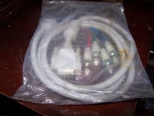 6' Four conductor BNC Red, green, blue, black to 15 pin Macintosh Male cable