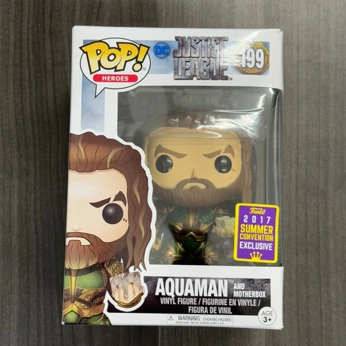 Funko Pop! DC Aquaman #199 Justice League 2017 Summer Convention Exclusive
