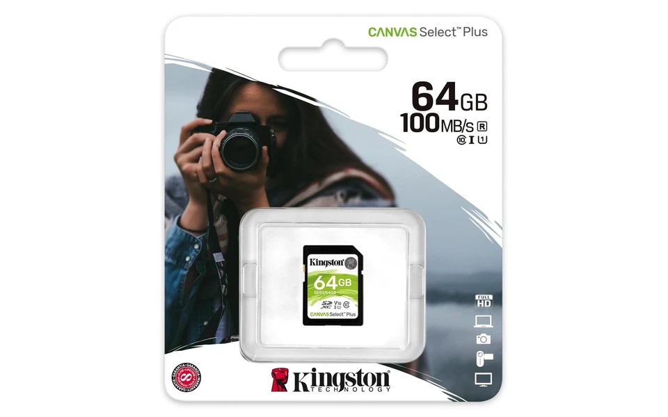 Tarjeta SDXC Canvas Select Plus 64 GB | Hasta 100 MB/s | Clase 10 UHS-I U1 V10 | S... Foto 3 de 4