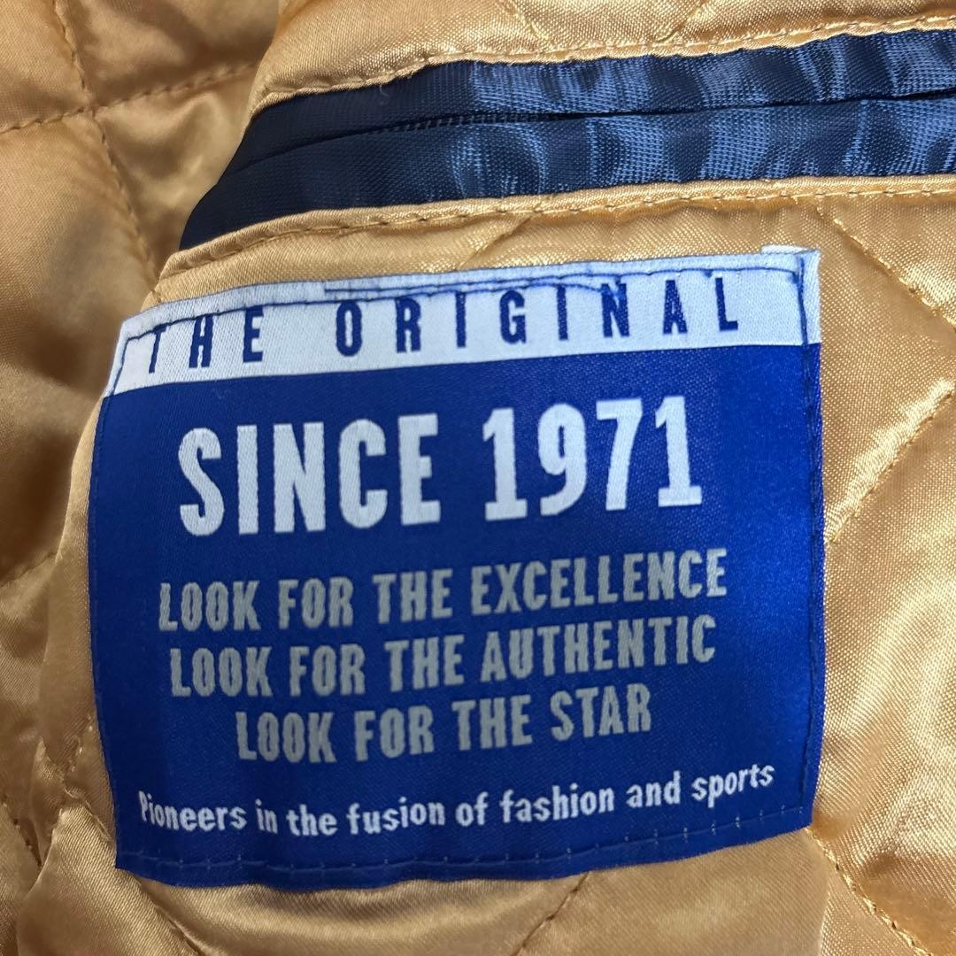 NotreDame Fighting Irish Satin Stadium Jacket Starter L Vintage Damaged image 5