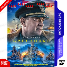 DVD Greyhound 2020 Movie  Tom Hanks  War Drama  English Sub  Region Free
