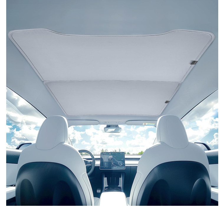 Tesla Model Y Sunshade Roof, Magshade for Model Y to Block UV and Keep Coolin...-image