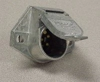 POLLAK 11721 7-WAY CONNECTOR SOCKET