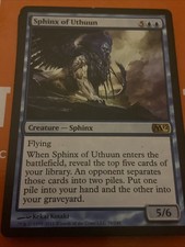 2011 Magic The Gathering Magic 2012 #76/249 Sphinx of Uthuun