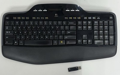 Logitech MK700 Wireless Computer Keyboard with USB Dongle - Good Used Condition