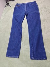 Texas Jeans Mens Cowboy Slim Straight Blue Denim Jeans 42x36 USA Made 40x36