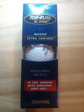 Spalding Top Flite XL 2000 Magna Extra Control 3 Ball Sleeve New PRO Golf Balls