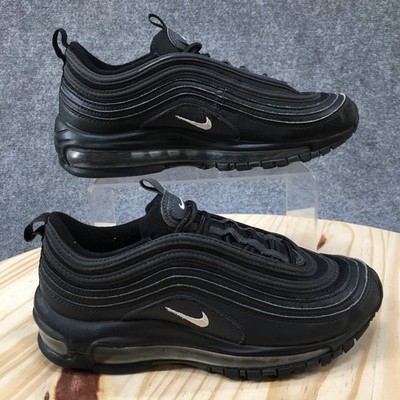 Nike Air Max 97 GS Shoes Youth 5 Athletic Lace Up Sneakers 921522-011 Black