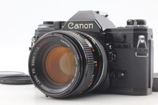 Tested Near MINT Canon AE-1 Black  FD 50mm f1.4 SSC Lens From Japan