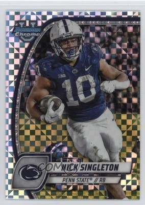 2024 Bowman U Chrome X-Fractor Nicholas Singleton Nick Singleton #188 1u5y