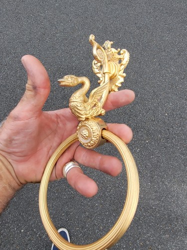 Sherle Wagner Louis XVI Swan Towel Ring