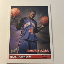 2005-06 Bazooka #177 Nate Robinson Rookie Card RC New York Knicks. rookie card picture