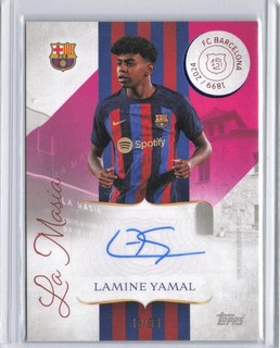 Topps 125 Jahre Barcelona Auto Lamine Yamal /99 FC Barcelona