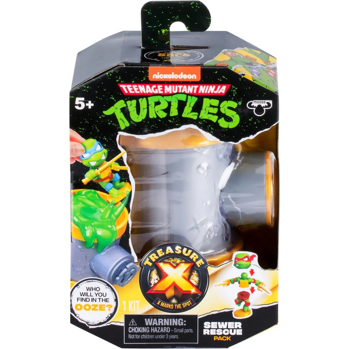 Treasure X - Teenage Mutant Ninja Turtles Sewer Rescue Mystery