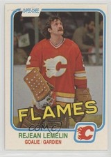 1981-82 O-Pee-Chee Reggie Lemelin #44 0m8e