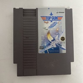 Nintendo NES Top Gun Game Untested