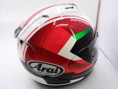 Arai RX-7X Corsair-X DUCATI CORSE RX-GP RED ARROW M Size 57 Arai RX-7X Corsair-X DUCATI CORSE RX-GP RED ARROW M Size 57