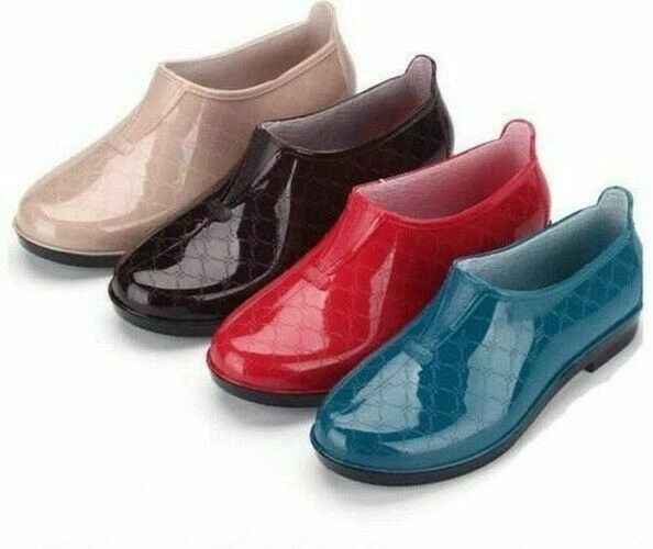 Women's plastic on sale rain boots