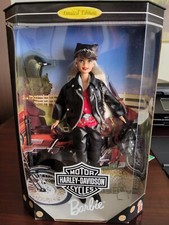 Barbie Harley Davidson 1997 Limited Edition Blonde Barbie 17692 NRFB Mattel